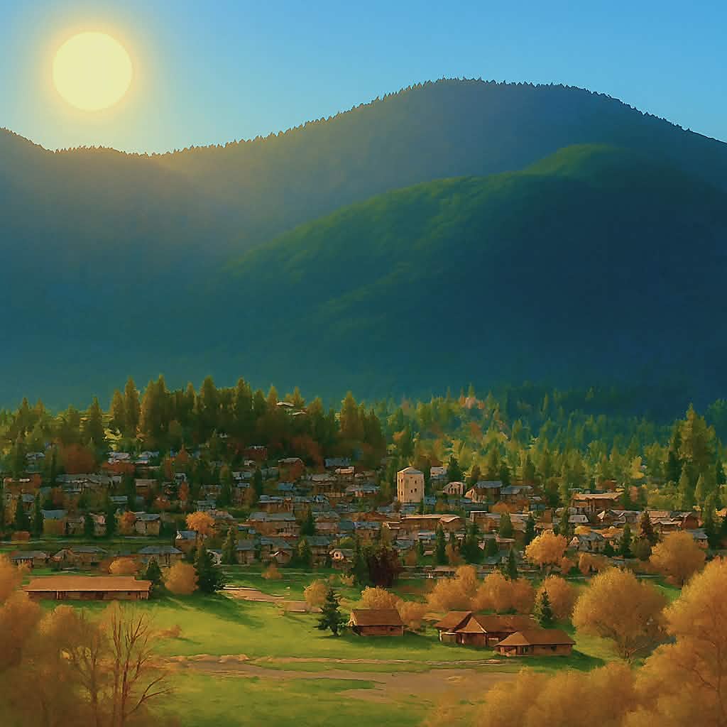 Ashland, Oregon landscape